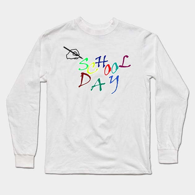 school day Long Sleeve T-Shirt by sarahnash